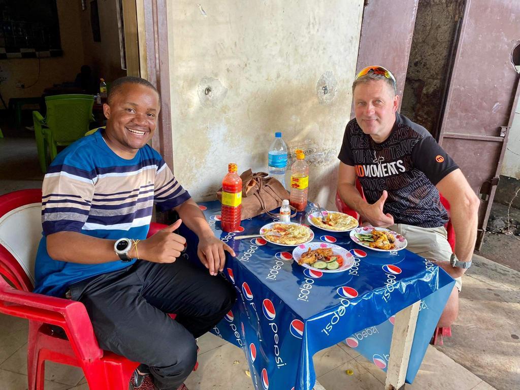 African local food experience.